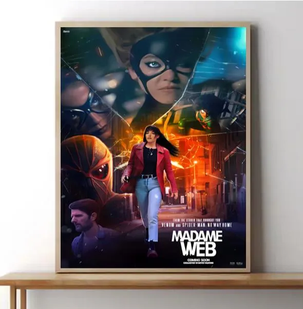 Madame Web Movie Poster Prints Wall