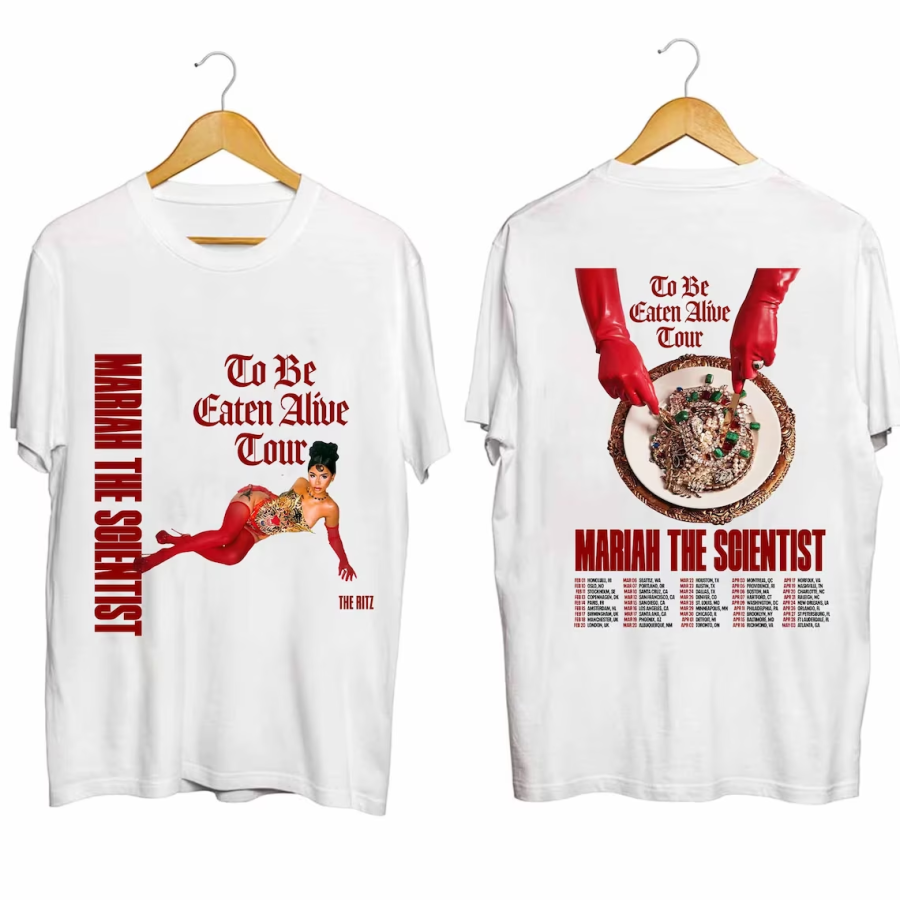 Mariah The Scientist To Be Eaten Alive Tour 2024 T-Shirt Gift Fans