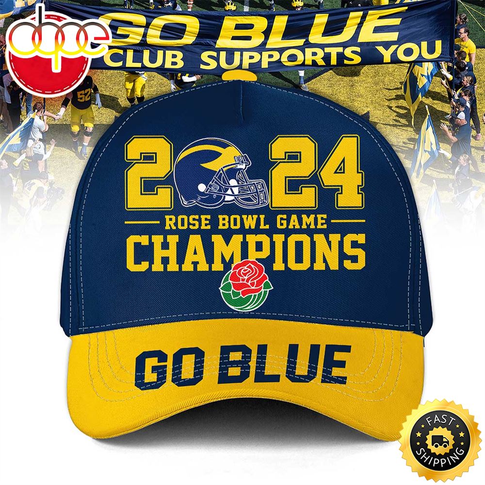 Michigan 2024 Sugar Bowl Champions Go Blue Hat