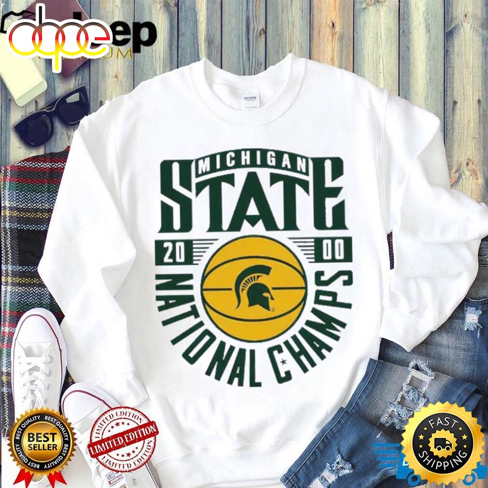 Michigan State Spartans Basketball National Champs T Shirt Tshirt