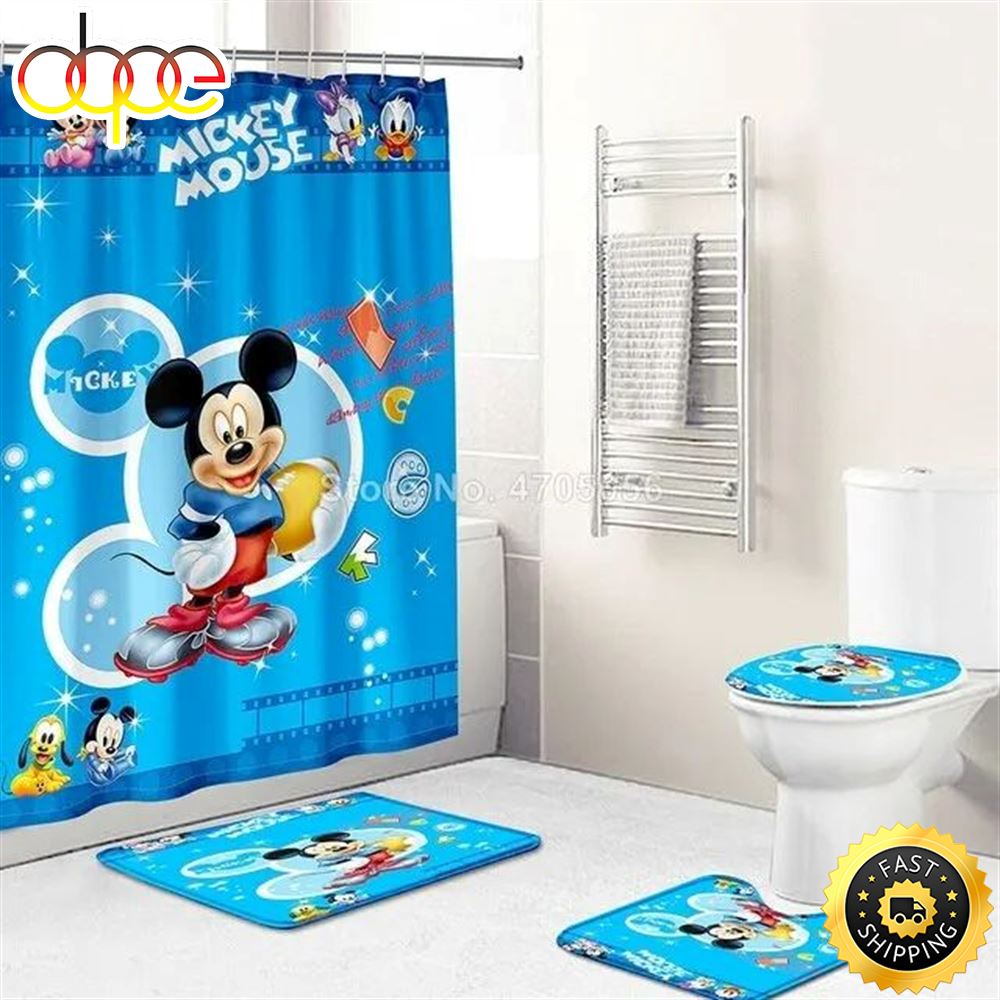 Mickey Mouse 05 Bathroom Sets Shower Curtain Sets