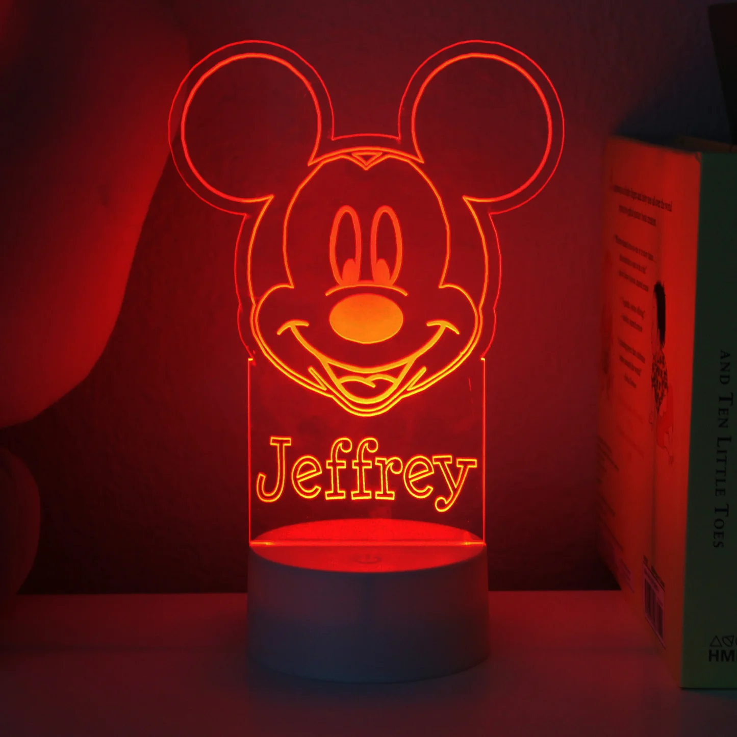 Mickey Mouse Personalized Childrens Night Lights
