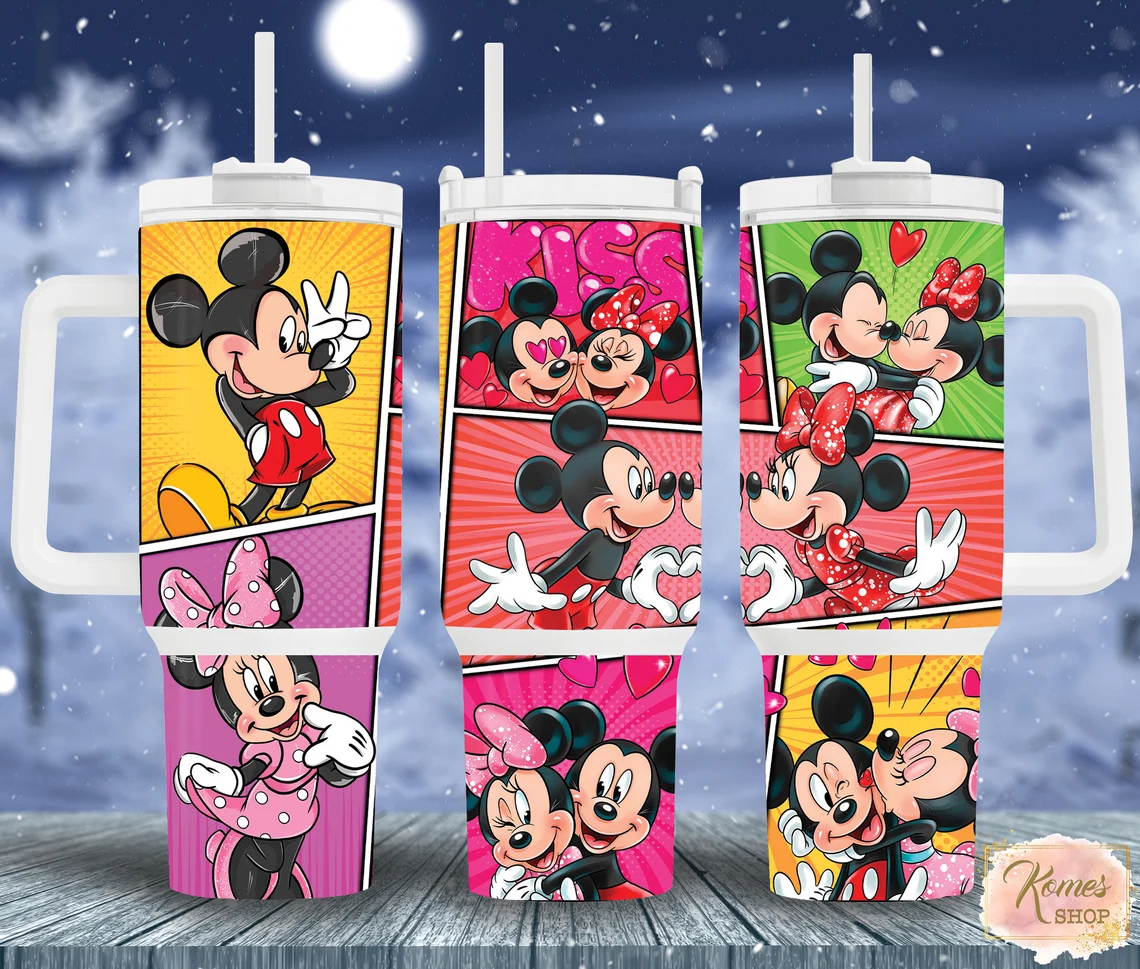 Mouse Movie Character 40oz Tumbler Wrap