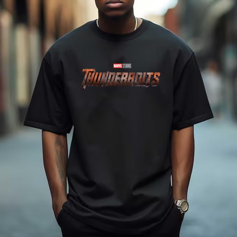 Movie 2024 Thunderbolts Marvel Logo Shirt
