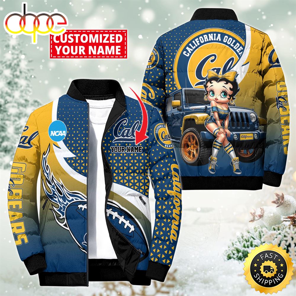 NCAA Disney California Golden Bears Sport Puffer Jacket For Fans