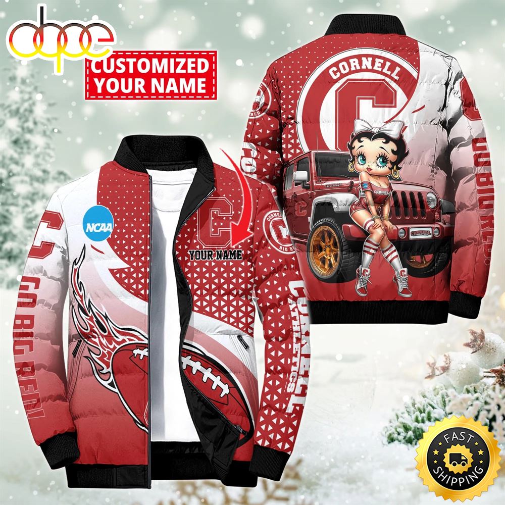 NCAA Disney Cornell Big Red Sport Puffer Jacket For Fans