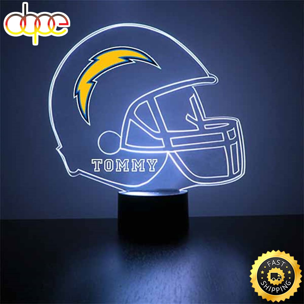 NFL Los Angeles Chargers Football Led Sports Fan Lamp 1