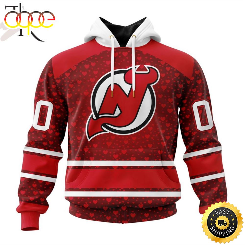 NHL New Jersey Devils Special Gift For Valentines Day Hoodie