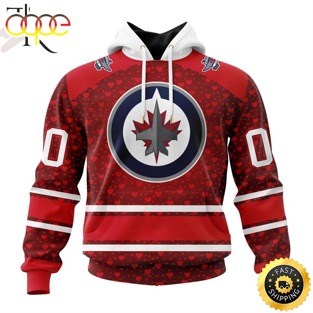 NHL Winnipeg Jets Special Gift For Valentines Day Hoodie