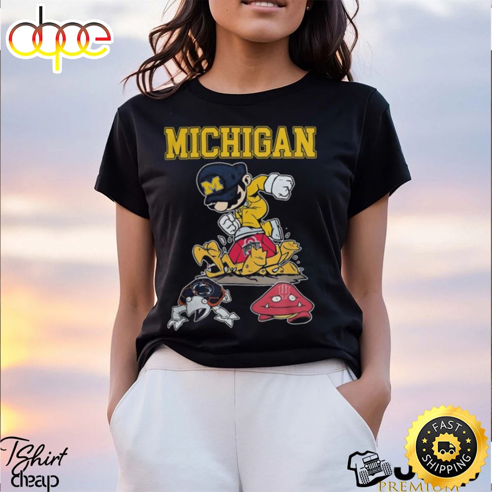 Ncaa Shop Super Mario Michigan Wolverines Stomp Ohio State Buckeyes Penn State And Indiana Hoosiers Shirt Dpedd4.jpg