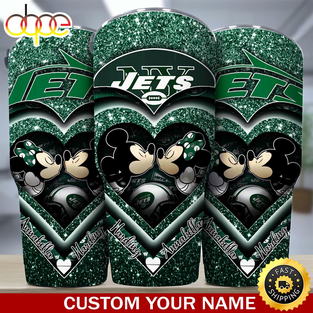 New York Jets NFL Custom Tumbler For Couples This