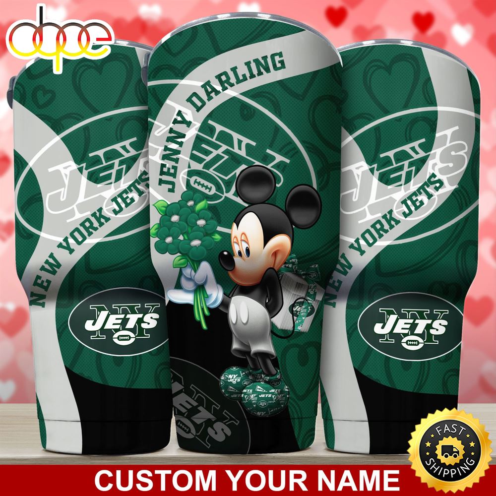 New York Jets NFL Custom Tumbler For Your Darling This