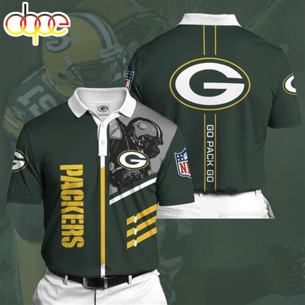 Nfl Green Bay Packers Sports American Football Polo Shirt