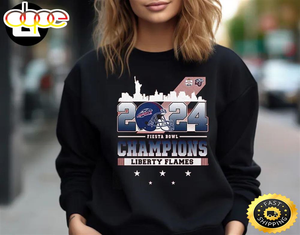 Official Liberty Flames 2024 Fiesta Bowl Champions Unisex T Shirt