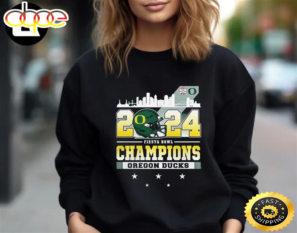 Official Oregon Ducks 2024 Fiesta Bowl Champions Unisex T Shirt