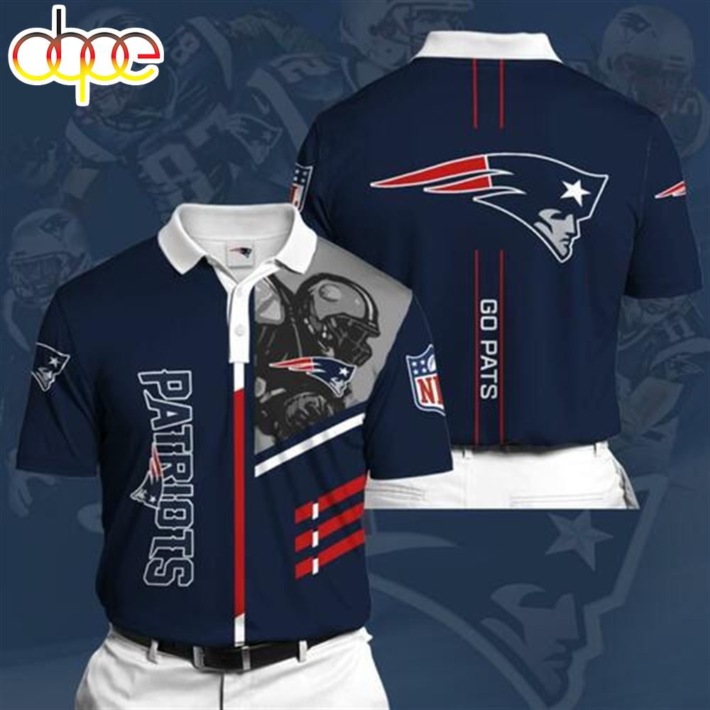 Patriots Sports American Football Nfl New England Patriots Polo Shirt