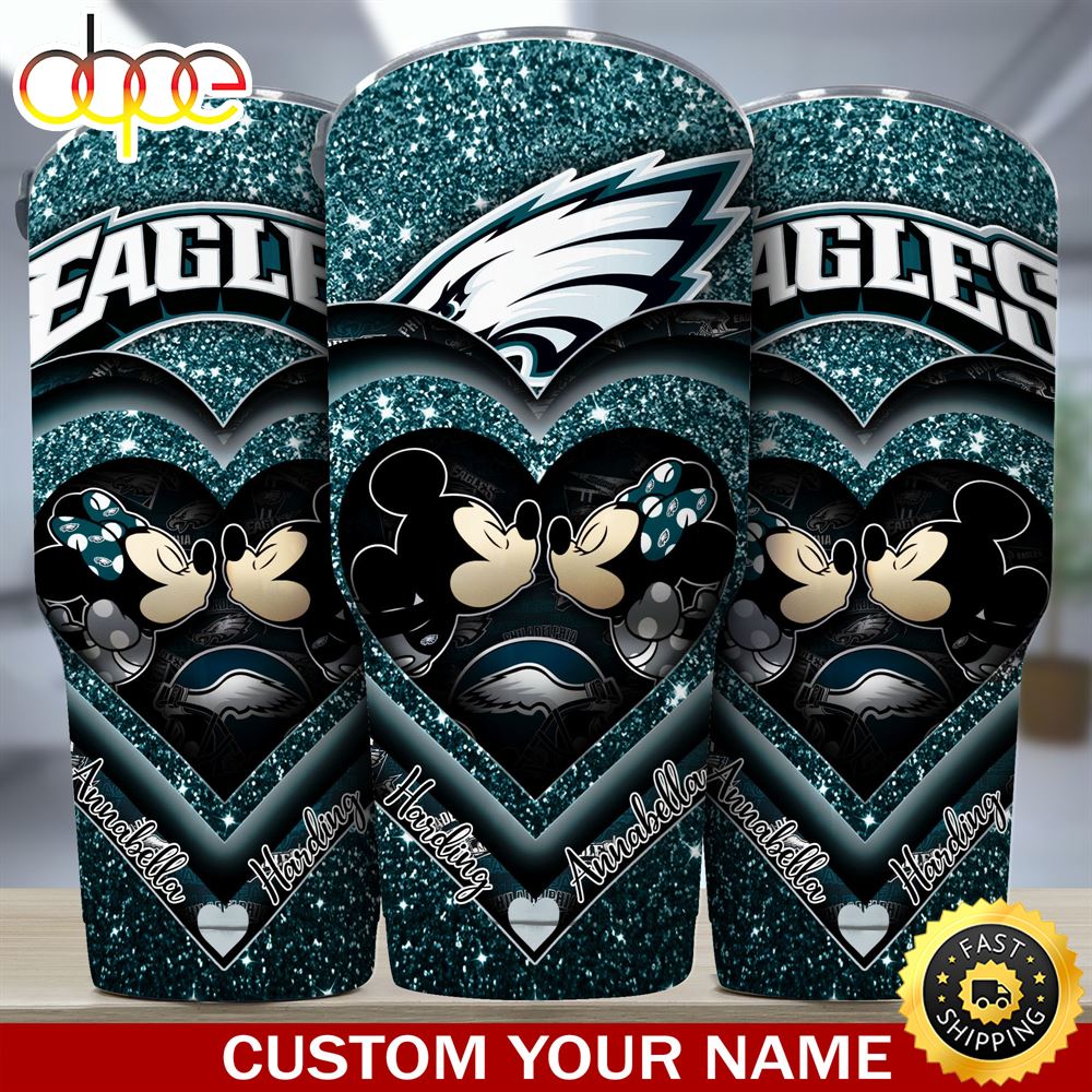 Philadelphia Eagles NFL Custom Tumbler For Couples This