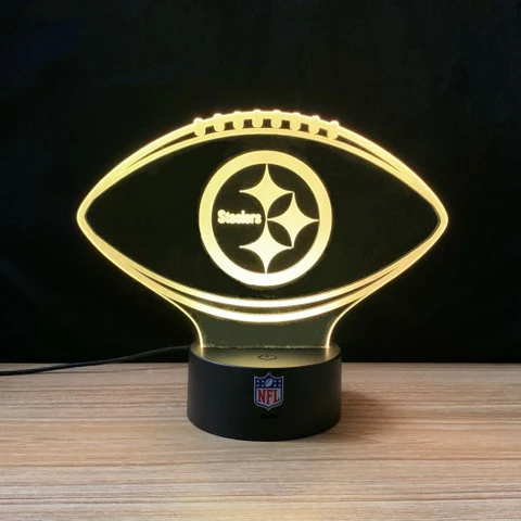 Pittsburgh Steelers 3d Nfl Light Lamps 1