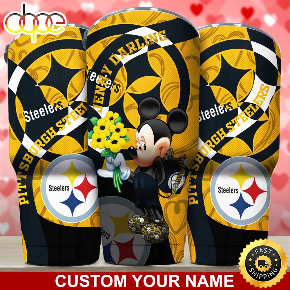 Pittsburgh Steelers NFL Custom Tumbler For Your Darling This