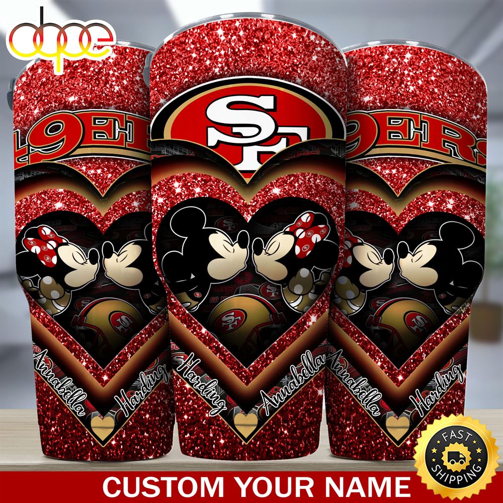 San Francisco 49ers NFL Custom Tumbler For Couples This