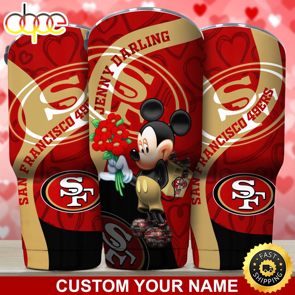San Francisco 49ers NFL Custom Tumbler For Your Darling This