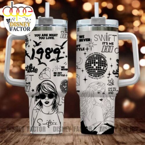 Taylor Swift 40oz Stanley Tumbler, 1989 Taylor Swift – Musicdope80s.com