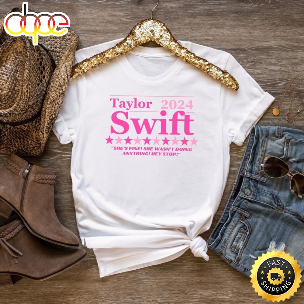 Taylor Swift Presidential Campaign 2024 T Shirt Tee