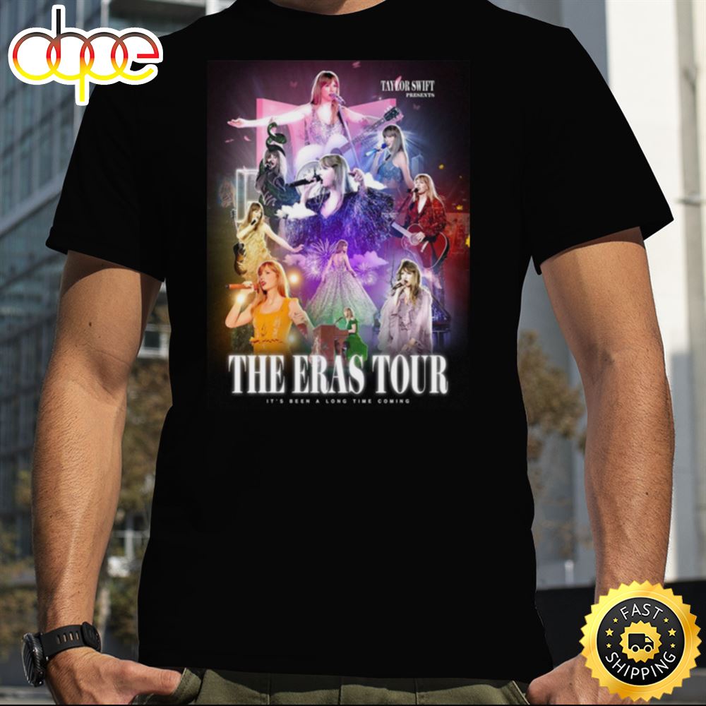 Taylor Swift The Eras Tour Movie 2024 Presents Limited Edtion Poster T Shirt C2mbxs.jpg