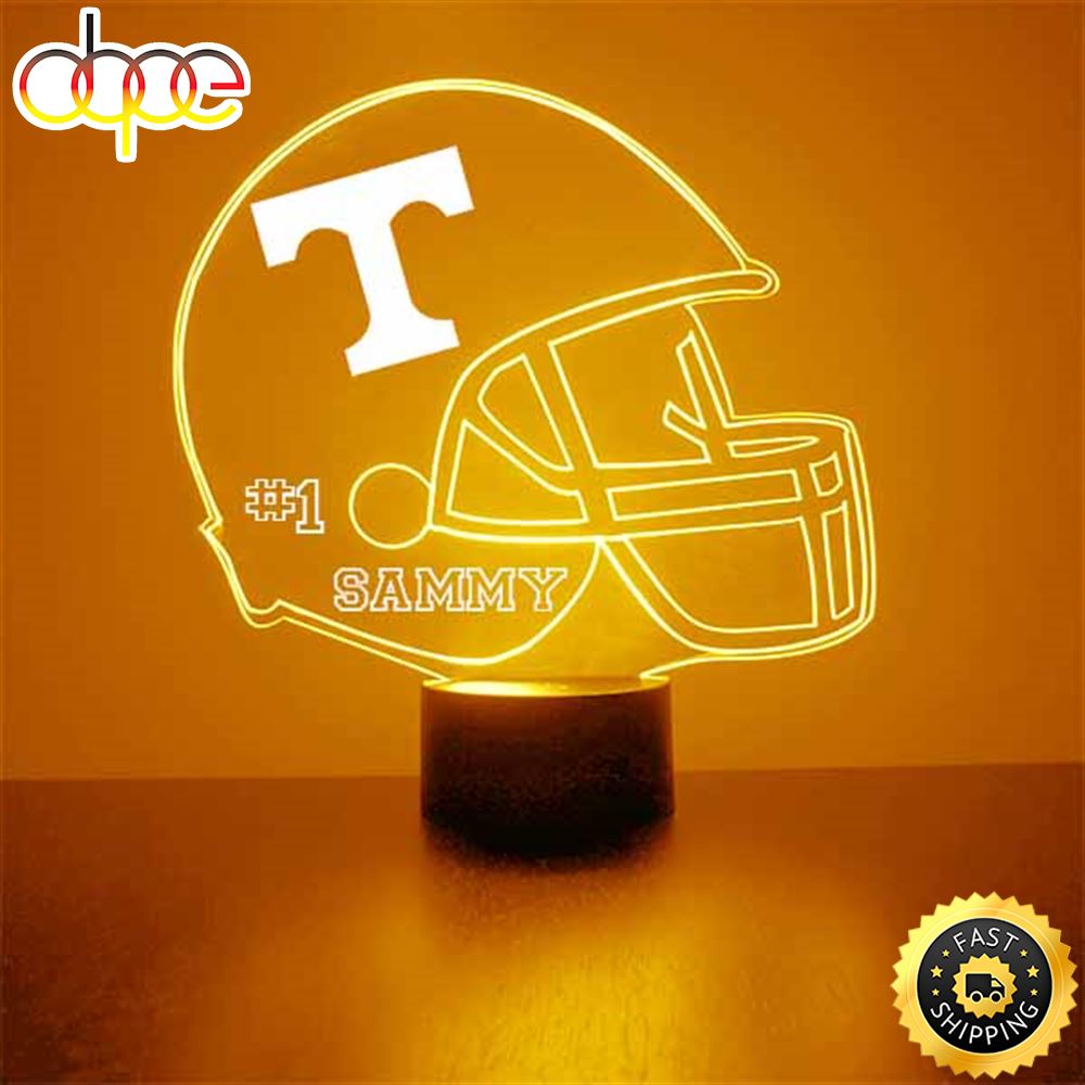 Tennessee Volunteers Helmet Led Light Sports Fan Lamp