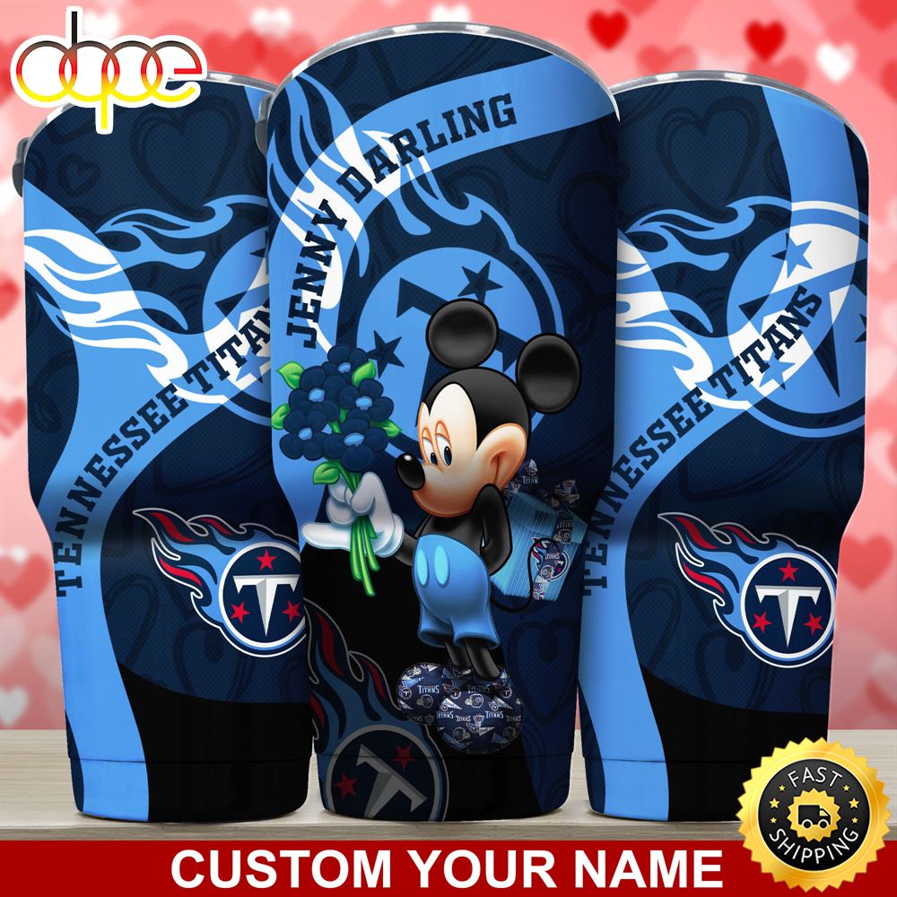 Tennessee Titans NFL Custom Tumbler For Your Darling This