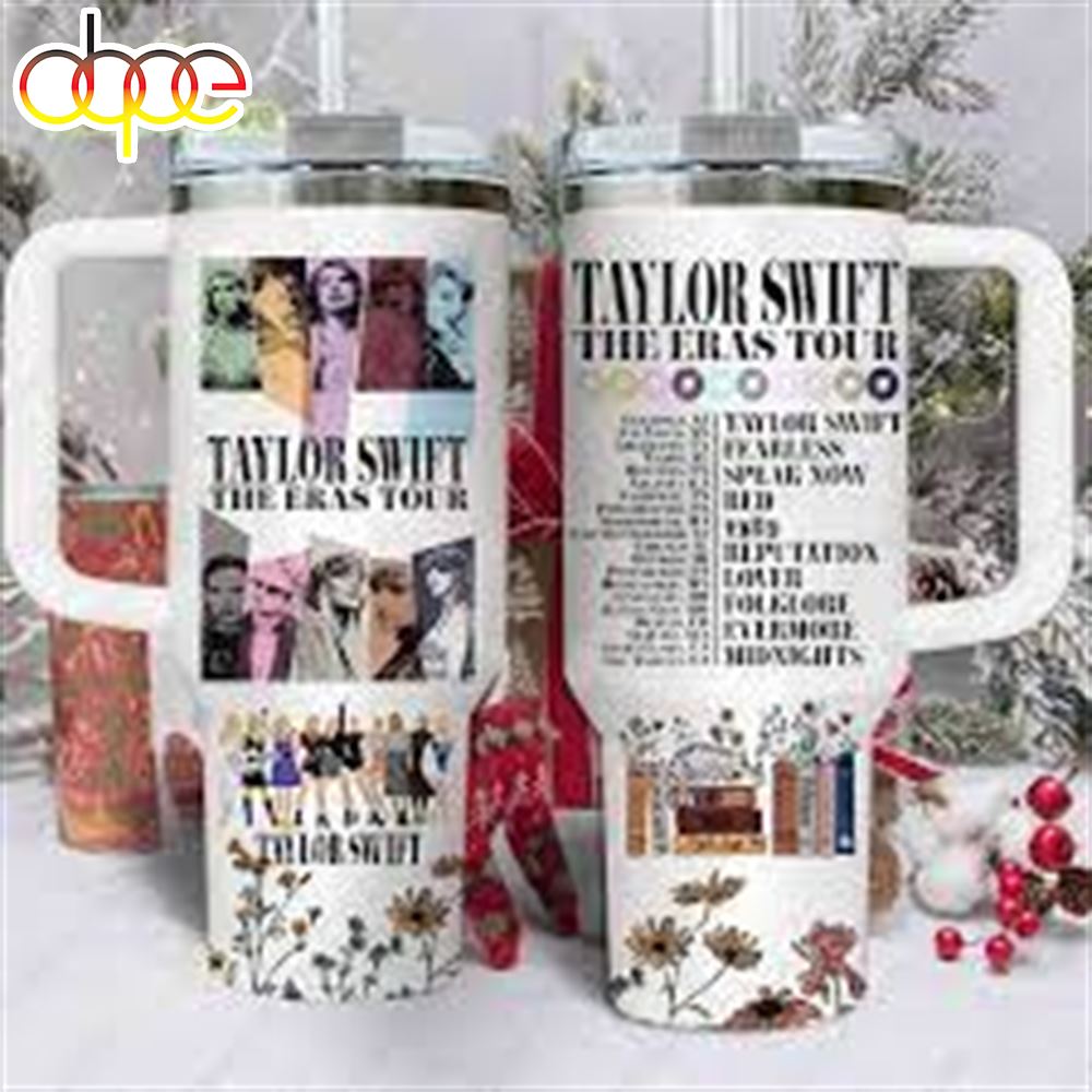 The Eras Tour Stanley Tumbler Taylor Swift 40oz Quencher With Handle