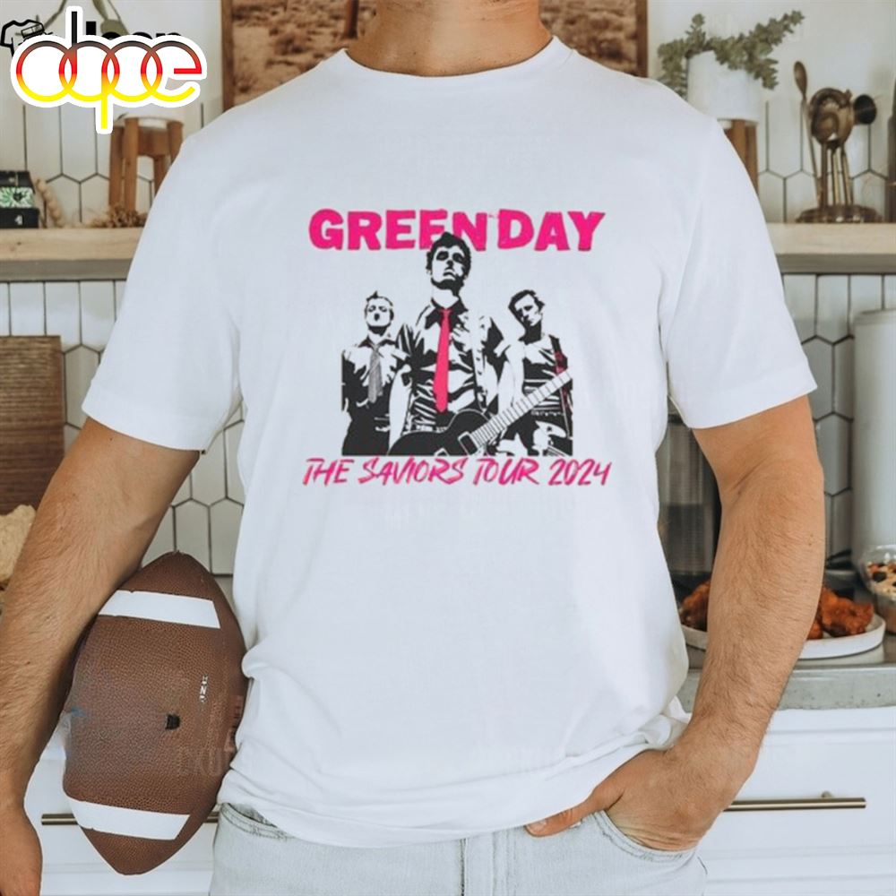 The Saviors Tour Green Day 2024 Shirt Unisex T Shirt