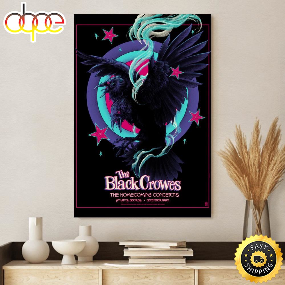 The Black Crowes Homecoming Concerts Canvas Poster