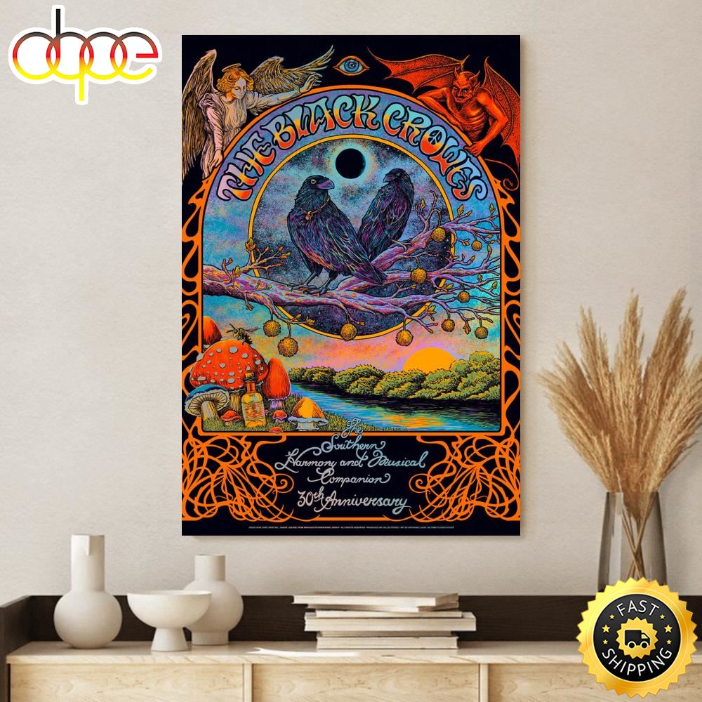 The Black Crowes The Southern Harmony And Musical Companion Poster Canvas