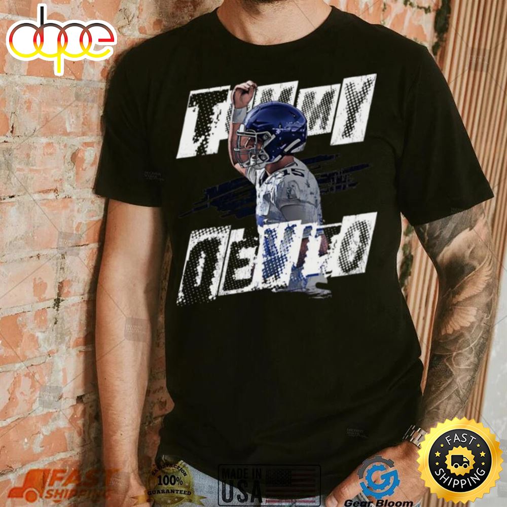 Tommy Devito Player New York Giants Football Pose Retro 2024 Shirt T Shirt