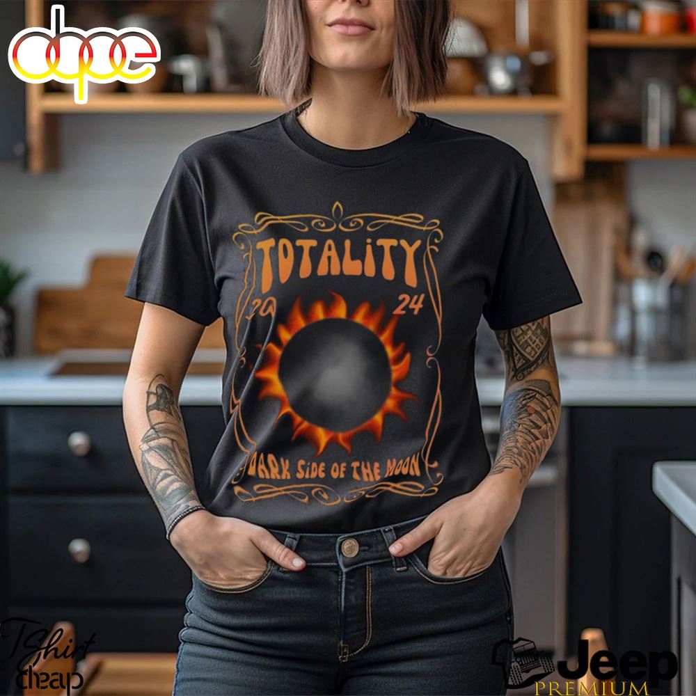 Totality 2024 Dark Side Of The Moon Merch T Shirt