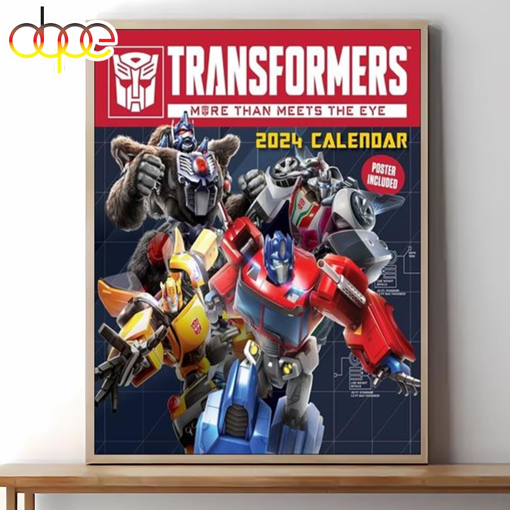 Transformers One 2024 Movie Poster Art Print Wall