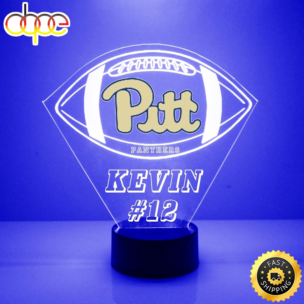 University Of Pittsburgh Football Led Sports Fan Lamp