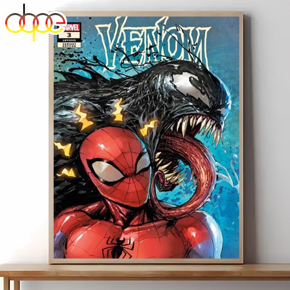 Venom 3 2023 Marvel Concept Poster Canvast