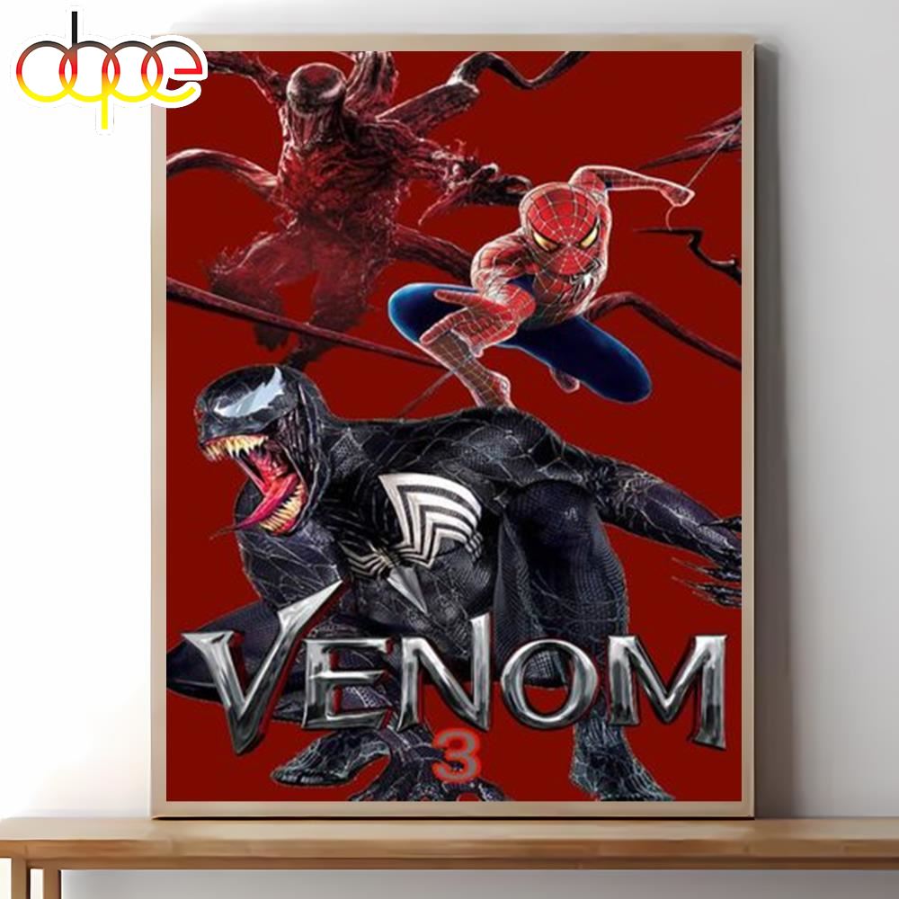 Venom 3 Movie Poster Art Print Wall