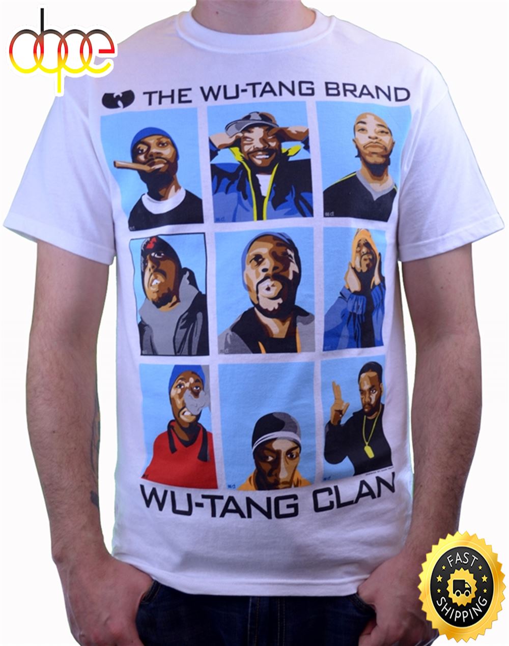 Wu Brand Tee Wu Tang Clan Hip Hop T Shirts