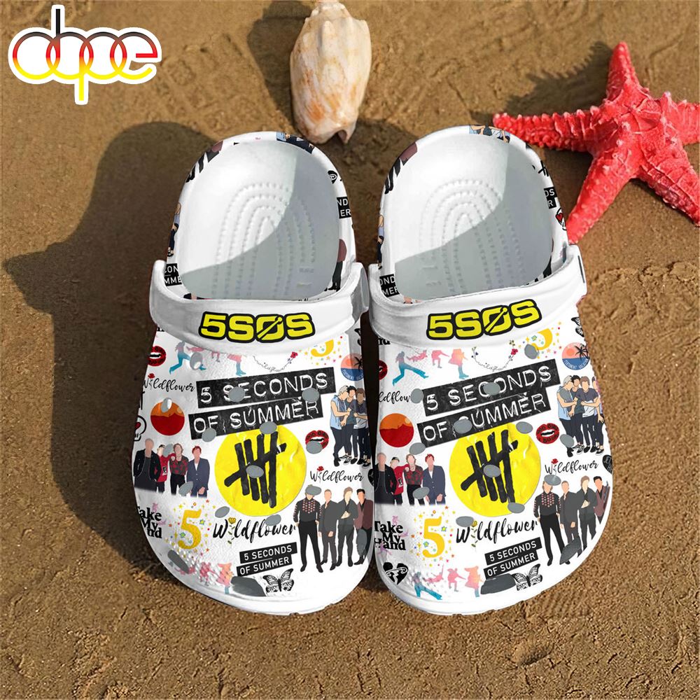5 Seconds Of Summer Music Clogs Shoes Comfortable For Men Women And Kids