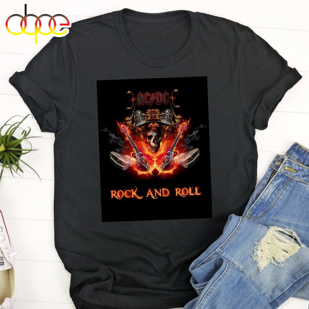 Acdc Power Up Tour Europe 2024 Tour Date Unisex T Shirt