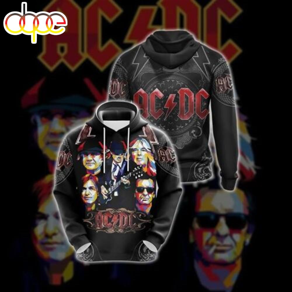 Acdc Tour 2024 Classic Pullover Hoodie
