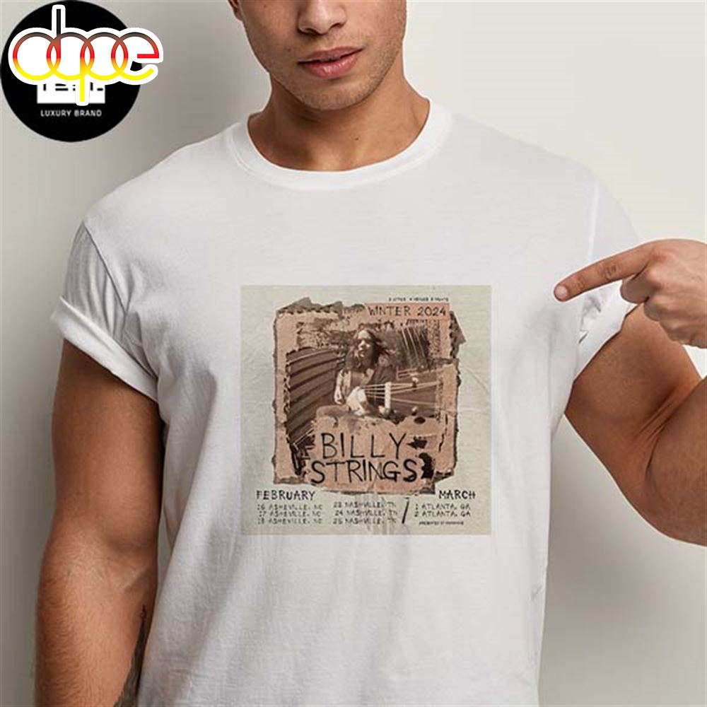 Billy Strings Winter Tour 2024 Fan Gifts Classic T Shirt