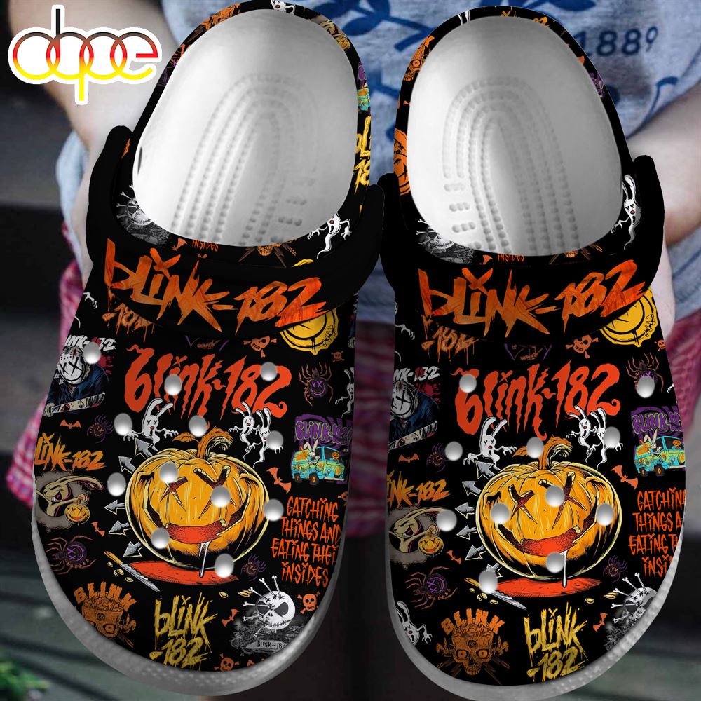 Blink 182 Music Clogs Shoes Comfortable For Men Women And Kids