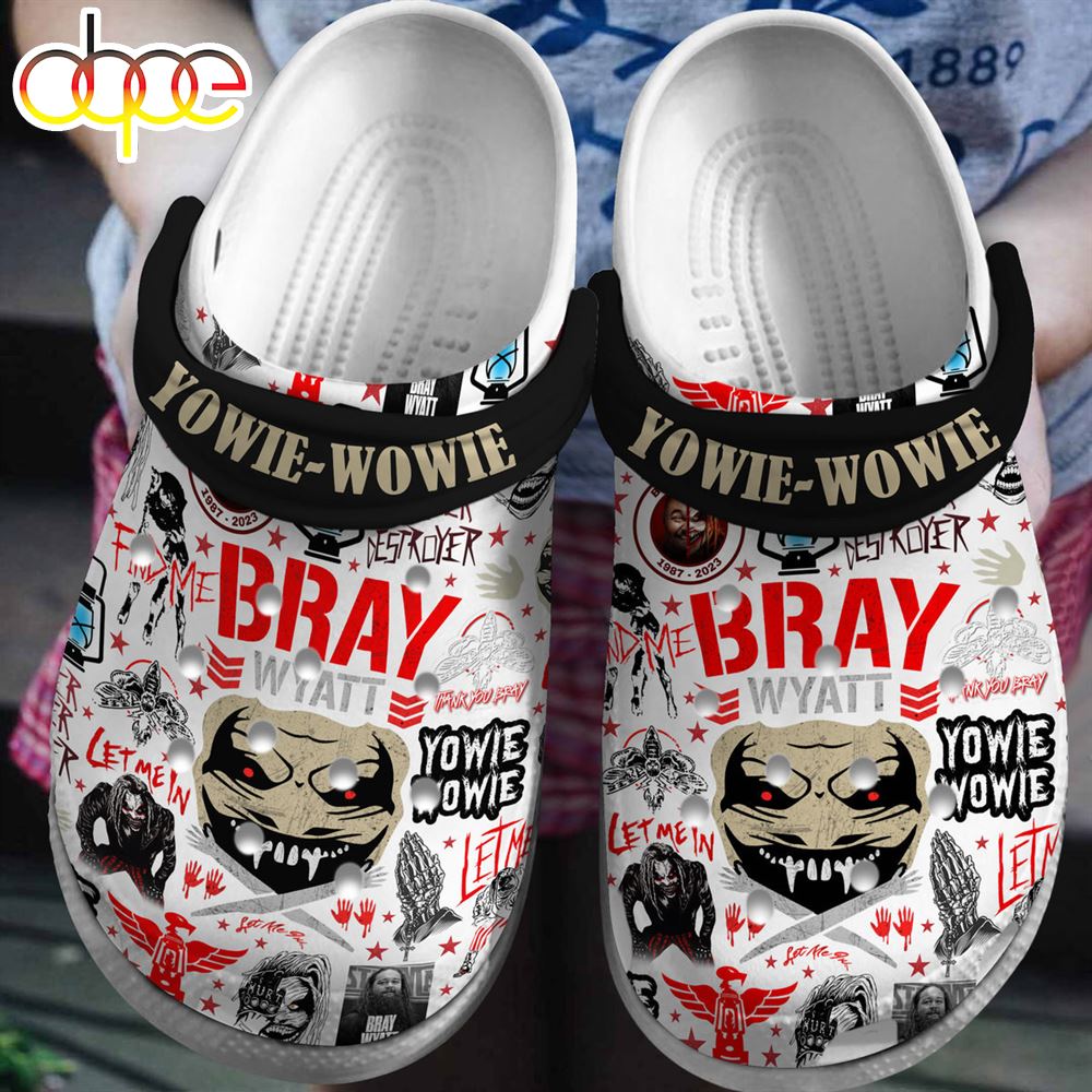 Bray Wyatt Music Clogs Shoes Comfortable For Men Women And Kids