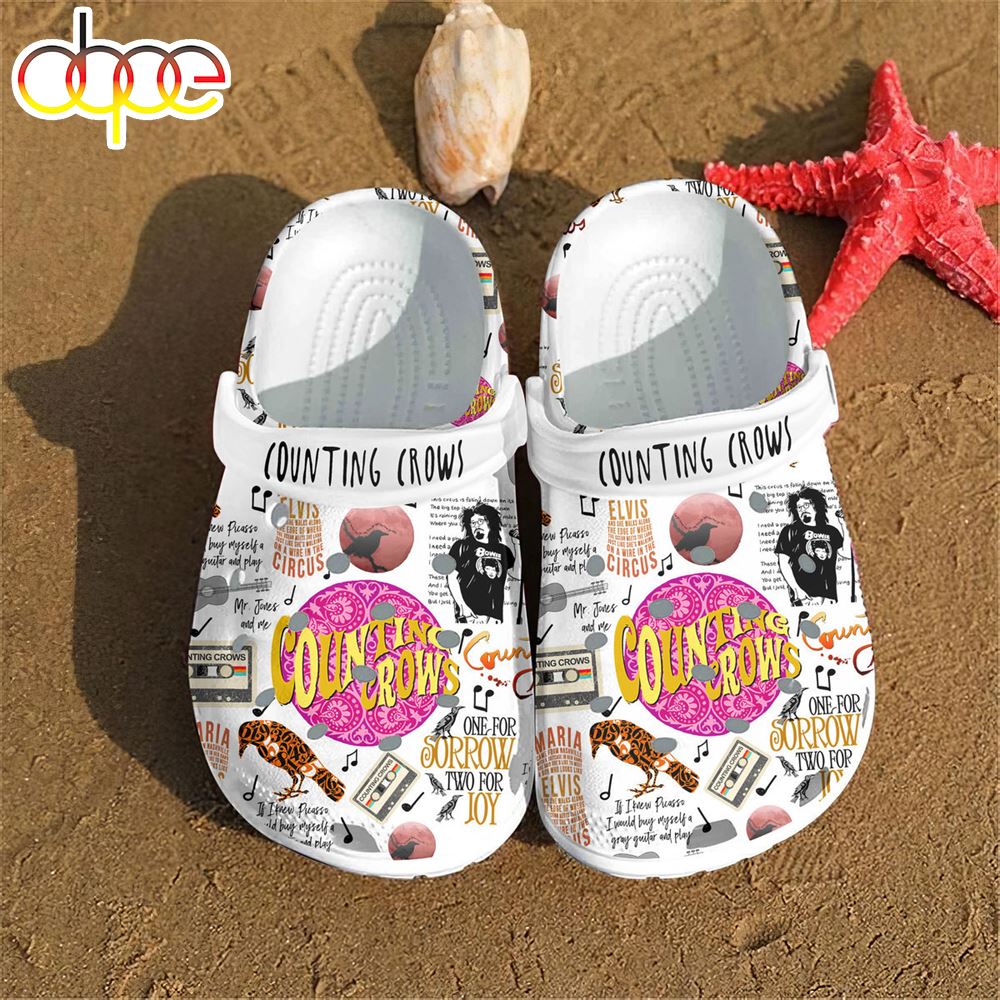 Counting Crows Music Clogs Shoes Comfortable For Men Women And Kids