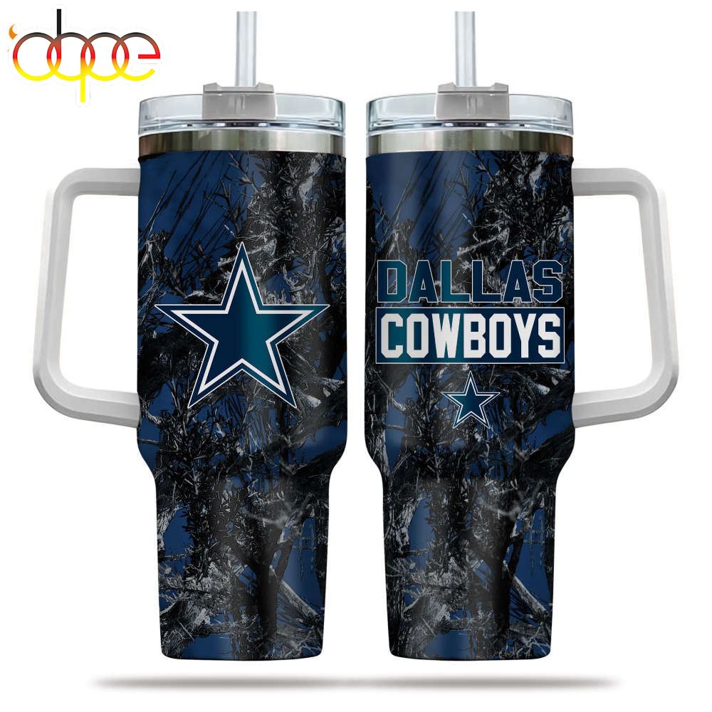 Dallas Cowboys NFL Hunting Personalized Stanley Tumbler 40oz