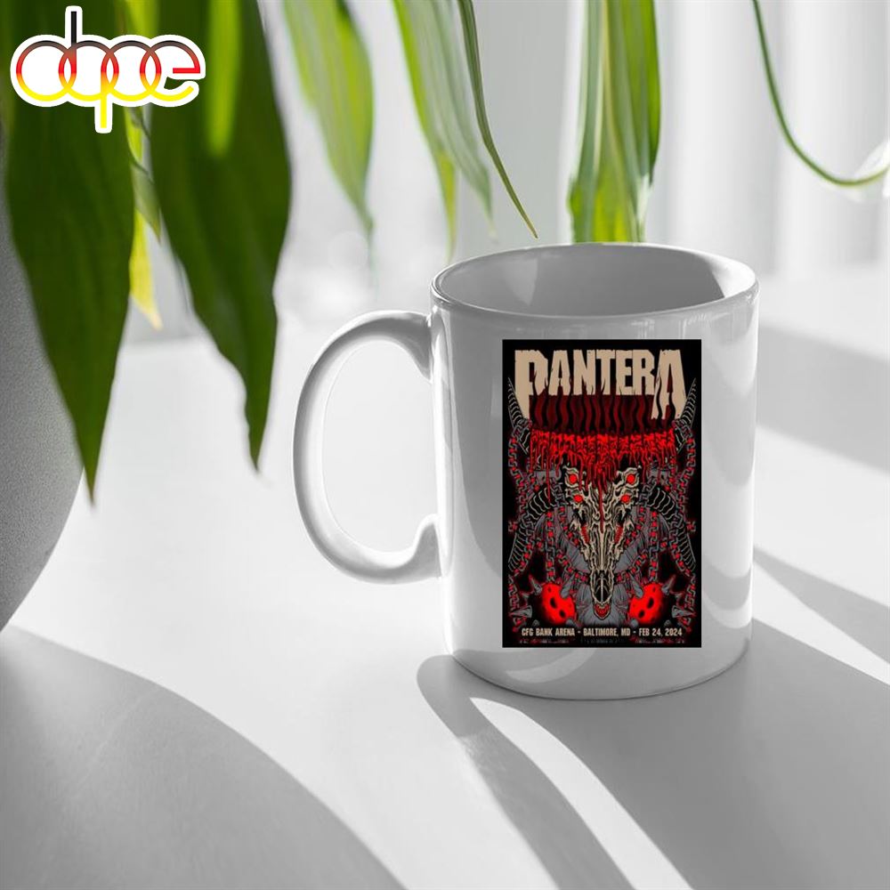 February 24 2024 Pantera Concert Cfg Bank Arena Baltimore Md Mug